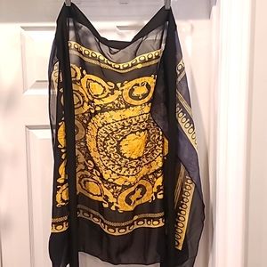 Versace Inspired Cover Up Skirt